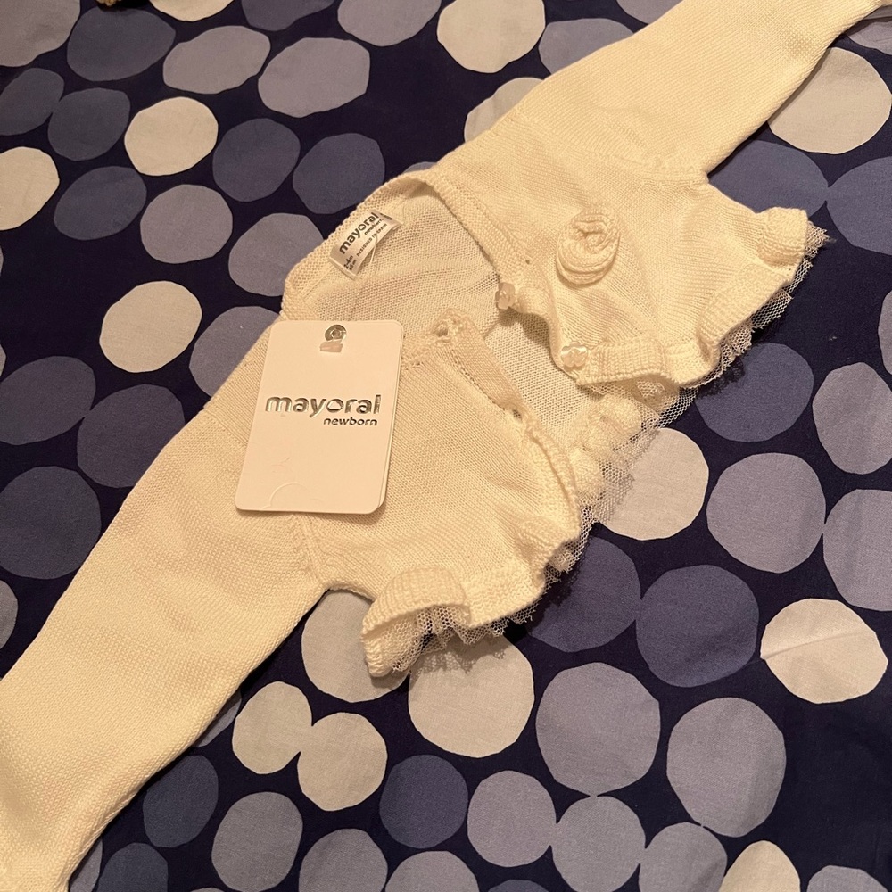 Mayoral baby cardigan